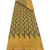 Tul Suizo de Algodón Bordado con Patrón de Ola Perforada Tela para Vestido de Boda Africano Vestido de Escenario Encaje