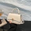 Bolsa feminina 2025, nova bolsa clutch da moda, bolsa transversal de ombro, bolsa de tiracolo alta, pequena bolsa quadrada para mulheres