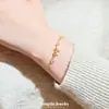 Pulseira Feminina Zircônia Coração Laço Nicho Design Simples Tendência Transfronteiriça Pulseira Personalizada para Mulheres Novo Estilo Diamante Colorido