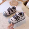 Zapatos para Caminar de Bebé Niños 0-3 Años Primavera/Otoño Nuevo Estilo Niñas Transpirables para Exterior Velcro Bebé Niño Pequeño Versátiles Zapatos para Caminar