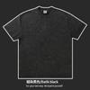 Camiseta lavada de algodón pesado de 300 g para hombre y mujer, estilo retro de verano, estilo urbano, holgada, de marca americana, de manga corta, personalizable.