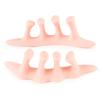 Separador de Dedos Sebs Gel Corrector de Dedos para Juanete del Dedo Gordo del Pie, Adecuado para Uso Diurno y Nocturno, Se Puede Usar con Zapatos