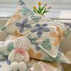 Un Par de Fundas de Almohada de Algodón Puro, Fundas de Almohada de Algodón Puro para el Hogar de Niños Cubierta Protectora para Almohada Individual 48cmx74cm Doble