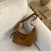 Nuevo Modelo 2025 Estilo Mori Gamuza Gran Capacidad Bolso de Hombro Cruzado Vintage para Mujer Bolso Tote de Nicho de Lujo