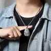 Pingente de seda de prata 999 estilo antigo desgastado masculino de prata esterlina feito à mão pingente protetor personalizado de nicho masculino e feminino