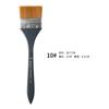 Escova de placa de nylon pincel para guache acrílico pintura a óleo pincel de arte pintado à mão pintura de parede pincel de base cerdas do pincel haste curta pincel para placa de pintura a óleo