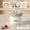Taza de desayuno de acero inoxidable 304 con tapa, taza de leche, taza de leche de soja para llevar, taza de leche de avena aislada y portátil, al por mayor