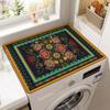 Alfombrilla para lavadora de barro de diatomeas de girasol temu transfronteriza, alfombrilla para cubrir del polvo de refrigerador, Amazon generación venta al por mayor, alfombrilla impermeable