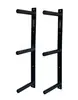 Rack de sentadillas para uso doméstico, Rack combinado plegable de pared para sentadillas y press de banca, Rack de pórtico plegable para dominadas y press de banca