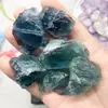 Difusor de Pedra Bruta de Cristal Pedra de Aromaterapia Pó de Cristal Fluorita Branca Roxa Amarela Verde para Exibição em Casa e no Escritório Metabo