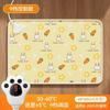 Manta Eléctrica Calefactora con Estampado de Dibujos Animados, Cama para Gato, Esterilla Calefactable para Otoño e Invierno, Suministros para Mascotas con Temperatura Controlada y Ajustable