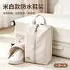 Bolsa Impermeável para Armazenamento de Sapatos de Viagem Bolsa Portátil de Armazenamento para Sapatos Esportivos de Academia Bolsa para Bagagem de Grande Capacidade Bolsa à Prova de Poeira Bolsa para Sapatos