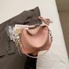 Versión Coreana Ins Bolso Boston de Mano 2025 Nueva Moda Bolso Cuadrado Pequeño Simple para Viajes Diarios Bolso de Hombro Cruzado para Mujer