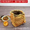 Bolsa de brocado al por mayor fondo cuadrado fondo redondo bolsillo de cordón bolsa para taza de té bolsa para texto de juego de joyas bolsa de almacenamiento de regalos