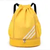 Mochila con Cordón Personalizable, Bolsa Impermeable de Gran Capacidad para Entrenamiento de Baloncesto, Equipo de Fútbol, Bolsa para Guardar Zapatos, Bolsa Deportiva