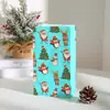 Saco de comida de Natal saco de doces atacado Saco de papel Kraft impressão de árvore de Natal l saco de embalagem sacola
