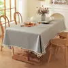 Mantel Minimalista Estilo Ins de Color Sólido, Impermeable, Resistente al Aceite, Lavable, Tela de Lujo Ligero, Tacto de Alta Gama, Cubierta para Mesa de Café, Mantel