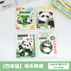 Cuaderno Mini de Bolsillo con Espiral Suave Tamaño Pequeño Dibujos Animados Línea Horizontal Estudiantes Llevan Cuaderno A7