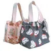 Bolsa con cordón transfronteriza Bolsillo con cordón Bolsa de algodón y lino RPET japonesa y coreana Bolsa de lona RPET Fábrica personalizada