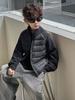Chamarra de plumón Cotton Shop para Niños, Nuevo Estilo Otoño/Invierno 2026 Ropa Exterior para Niños, Ligera de Plumón de Pato Blanco, Cárdigan Cálido como Capa Interior