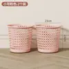 Lixeira para Sala de Estar, Quarto, Cozinha, Vaso Sanitário, Banheiro, Grande Capacidade Escritório Cesto de Papel Vazado de Plástico Sem Tampa