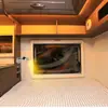 Nueva oferta 12V-24V Luz LED para RV con atenuación táctil con puerto de carga USB Lámpara de pared de lectura 3W