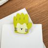 Clip de sellado decorativo para regalo con dibujos de animales del INS, clip de notas, clip de polipropileno para estudiantes, bonito producto pequeño de 2 yuanes