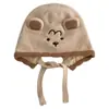 Gorros para Bebés y Niños Pequeños, Gorros de Lana Tejida Cálidos y Engrosados de Otoño e Invierno para Bebés Niños y Niñas, Gorros Antiviento para Protección de Orejas de Bebés de Pocos Meses