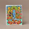 Caijin Thangka Pintura del Quinto Maestro Farmacéutico Zakilam Vida Pasada y Vida Presente Madre Tara Verde Buda Protector Personalizable Thangka Corriente Nacional