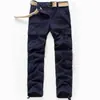 Overol Multibolsillos para Hombre de Exterior Resistente al Desgaste Algodón Puro Casual Ropa de Trabajo Pantalones Juventud Protección Laboral Holgado Tallas Grandes