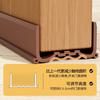 Tira de Sellado Inferior y para Huecos de Puerta, Tira Aislante de Sonido para Puertas de Habitación, Burlete Inferior para Puertas, Bloqueador de Huecos, Dispositivo a Prueba de Viento y Polvo