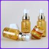 Botella pulverizadora de niebla ultrafina multietapa de pared gruesa color marrón claro Kangyue Botella cosmética para loción prensada de aceite esencial pulverizable