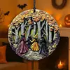 Amazon Más Vendido Halloween Calavera Fantasma Telaraña Letrero de Puerta de Madera Colgante de Decoración para el Hogar de Madera
