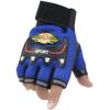 Guantes de Medio Dedo con Seis Clavos para Ciclismo al Aire Libre Tácticos para Hombre Protección Solar de Primavera y Verano Antideslizantes Estilo Coreano Fitness Deportes Guantes de Imitación de Cuero