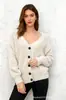 Chaqueta Suéter de Terciopelo de Visón Estilo Nuevo 2026 Principios de Otoño Ropa Nueva para Mujer Estilo Coreano Estilo Perezoso Cárdigan de Punto para Mujer