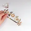 Nuevo Vestido de Boda Estilo Europeo Hada del Bosque Hermoso Dorado Diadema de Hojas Doble Capa Accesorios para el Cabello Accesorios para Novia Niños Otro