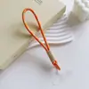 Cordão de Celular Estilo Ins com Tira de Pulso Trançada e Espaçador Transparente Acessório de Celular Dopamina