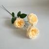 3 Ramos de Rosas Austin, Arreglos para Boda, Muebles para el Hogar, Rosas para Tomar Fotos, Accesorios de Flores Falsas, Ramos Simulados