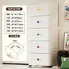 Armario de almacenamiento infantil extragrande y grueso 70-80 cm guardarropa de bebé organizador de ropa simple para el hogar armario de almacenamiento