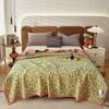 Manta Jacquard de Gasa de Tres Capas 100% Algodón, Sábana de Gasa Transpirable Engrosada, Cubre Cama, Manta de Toalla de Gasa de Doble Capa, Manta de Sofá