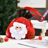 Bolsa de mão criativa de Natal Jingchen boneca tridimensional bolsa de doces múltiplas bolsas de Maçã bolsa com cordão bolsa de presente decorativa