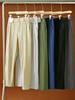 Pantalones Casuales Ligeros Elásticos de Secado Rápido para el Sol, Moda Masculina de Primavera y Verano, Pantalones Delgados, Combinan con Todo