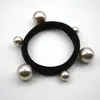 Anillo de toalla de perla sin costuras con cabeza de bola, cuerda para el pelo, venta al por mayor, accesorios para el cabello de moda primavera y verano, mercado nocturno