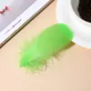 Atacado de fábrica DIY cor pena alta qualidade pena de ganso joia flutuante pena bola ondulada material de enchimento de pena