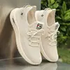Zapatos Casuales Ligeros de Malla Transpirable sin Cordones para Verano con Suelas Elásticas Suaves, Tenis de Malla Única, Zapatos de Viaje, Antideslizantes y Ligeros