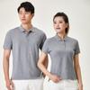 Camiseta de Manga Curta de Verão Roupa de Trabalho DIY Publicidade Camisa Cultural Roupa de Trabalho Polo Masculino Corporativo Roupa de Trabalho Impressão Personalizada