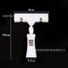 Clipe Plástico para Publicidade Clipe para Loja Supermercado Clipe para Display POP de Etiqueta Lista de Preços Polegar Plástico Leide