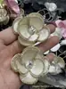 Exquisitos Nuevos Accesorios para Zapatos de Boda de Moda con Tacón Alto para Ropa de Noche, Hebillas Decorativas Lujosas y Versátiles, Flores de Zapato Clásicas Hechas a Mano, Perlas