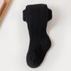 Medias para Niñas Otoño Color Sólido Medias para Niñas Calcetines de Bebé Niños 0-4 Años Calcetines de Algodón Peinado Medias de una Sola Pieza