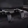 Gancho para respaldo de asiento de coche, un gancho de almacenamiento multifuncional para el interior del asiento trasero de sedanes, un accesorio de coche creativo